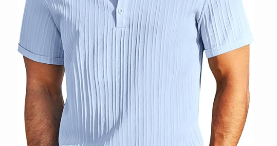 Stylish and Comfortable Henley Tee